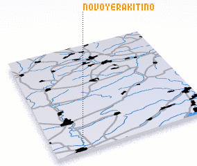 3d view of Novoye Rakitino