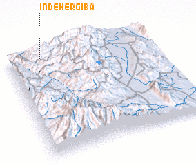 3d view of Indeher Giba