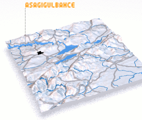 3d view of Aşağıgülbahçe