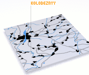 3d view of Kolodeznyy