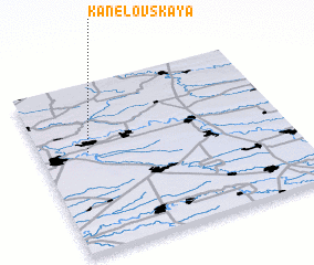 3d view of Kanelovskaya