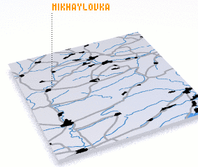3d view of Mikhaylovka