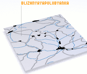 3d view of Blizhnyaya Polubyanka