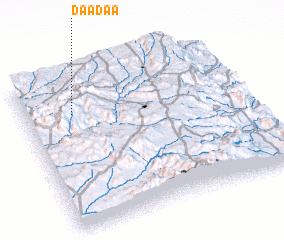 3d view of Daʼādaʼā