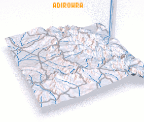 3d view of Ādī Rowra