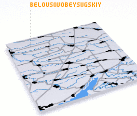 3d view of (( Belousovo-Beysugskiy ))