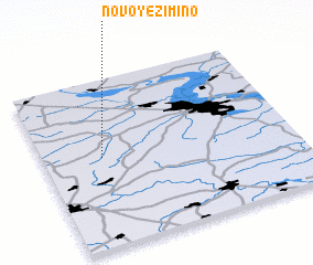 3d view of Novoye Zimino