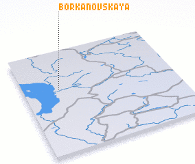 3d view of Borkanovskaya