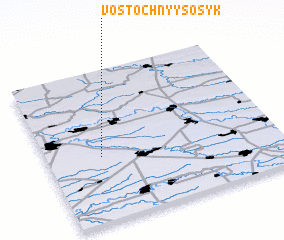 3d view of Vostochnyy Sosyk