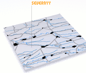 3d view of Severnyy