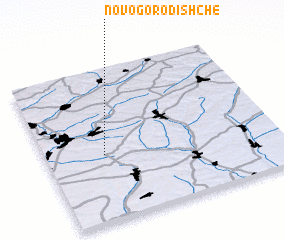 3d view of Novogorodishche