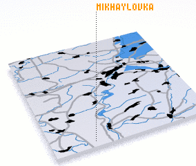 3d view of Mikhaylovka