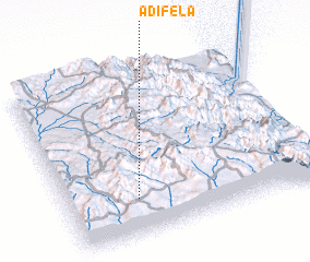 3d view of Ādī Fēla