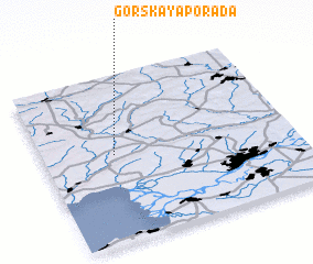 3d view of Gorskaya Porada