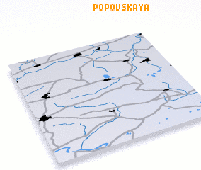 3d view of Popovskaya