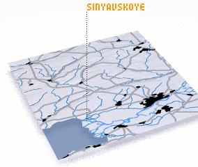 3d view of Sinyavskoye