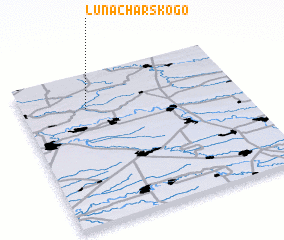 3d view of Lunacharskogo