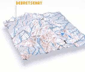 3d view of Debre Tsʼehāy