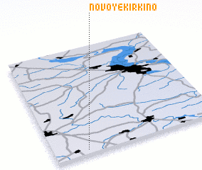 3d view of Novoye Kirkino