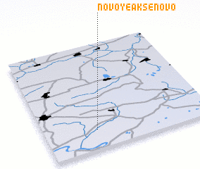 3d view of Novoye Aksënovo