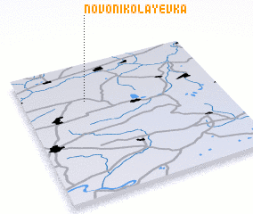 3d view of Novonikolayevka