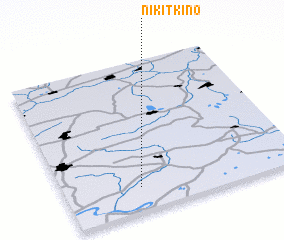 3d view of Nikitkino