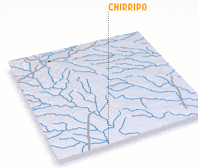 3d view of Chirripo