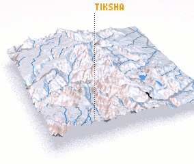 3d view of Tʼikʼsha