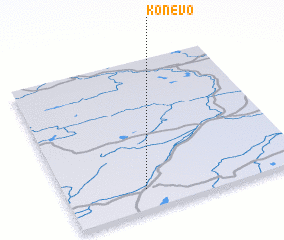 3d view of Konëvo