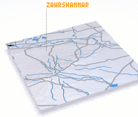 3d view of Zawr Shammār