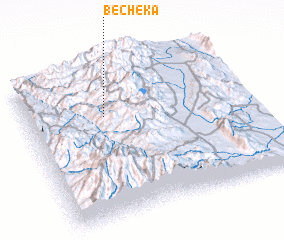 3d view of Bechʼekʼa