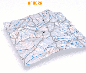 3d view of Āfkʼera