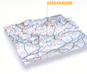 3d view of Gerdekhisar