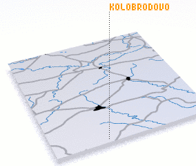 3d view of Kolobrodovo