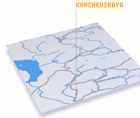 3d view of Kopchevskaya