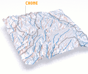 3d view of Chʼomē