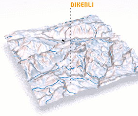 3d view of Dikenli