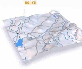 3d view of Balchʼ