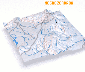 3d view of Mesno Zenbaba