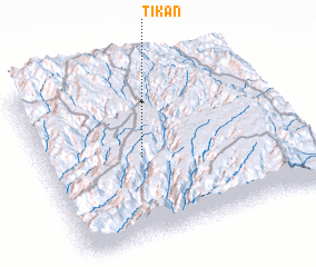 3d view of Tʼīkʼan