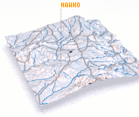 3d view of Hawho