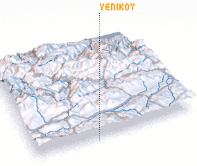 3d view of Yeniköy