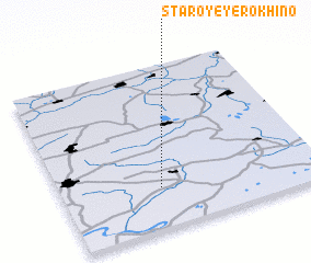 3d view of Staroye Yerokhino