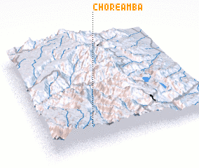 3d view of Chʼorē Āmba