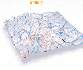 3d view of Āzurīt