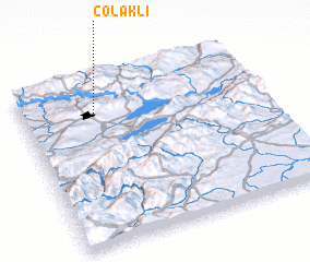 3d view of Çolaklı