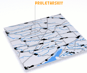 3d view of Proletarskiy