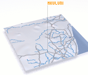 3d view of Mkuluni