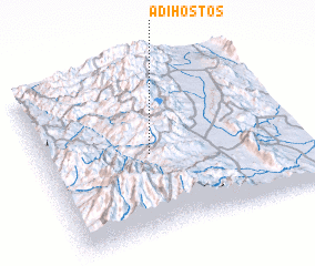 3d view of Ādī Hostos