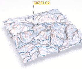 3d view of Gözeler